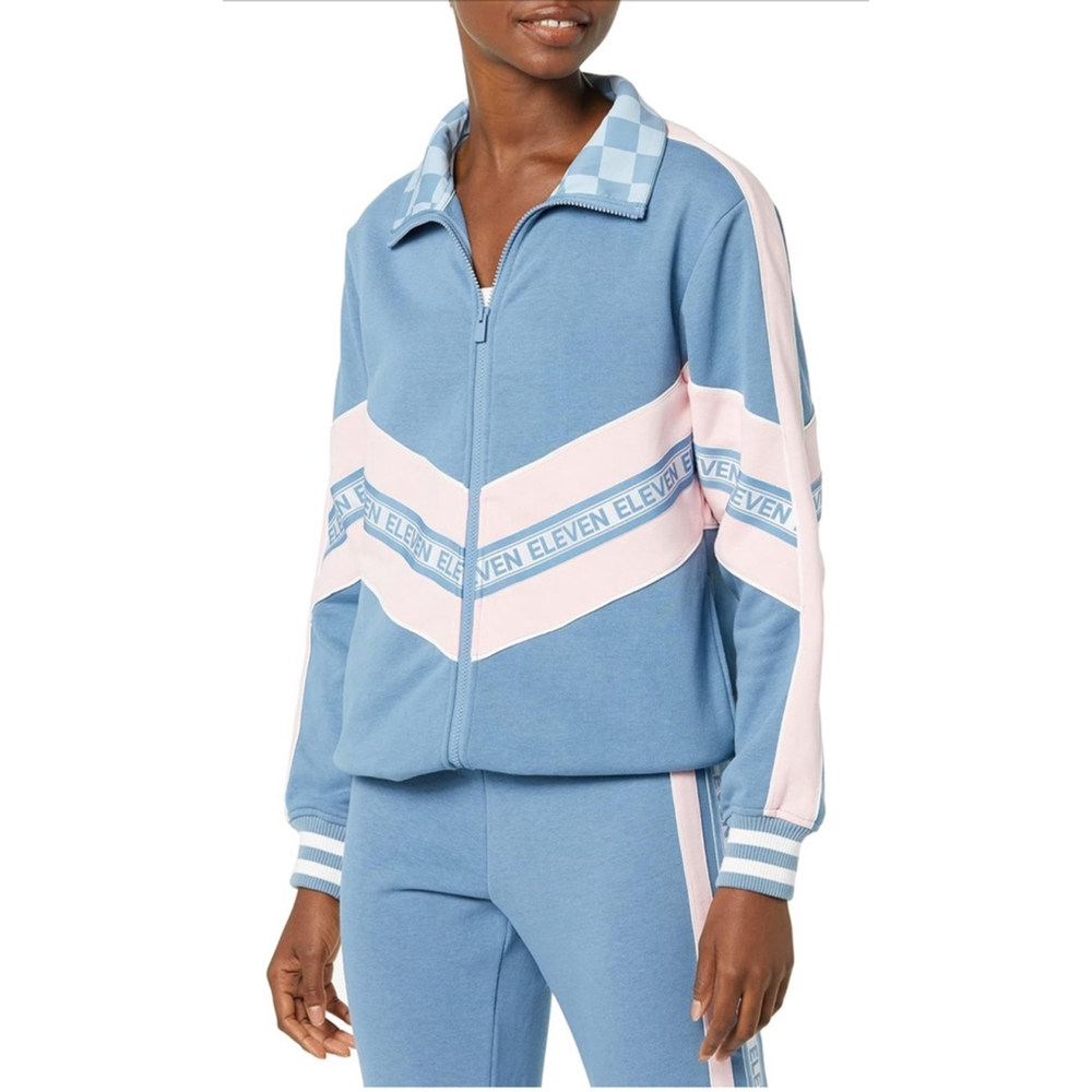 Eleven‎ by Venus Williams Courtside Jacket in Blue Ocean overSized Med